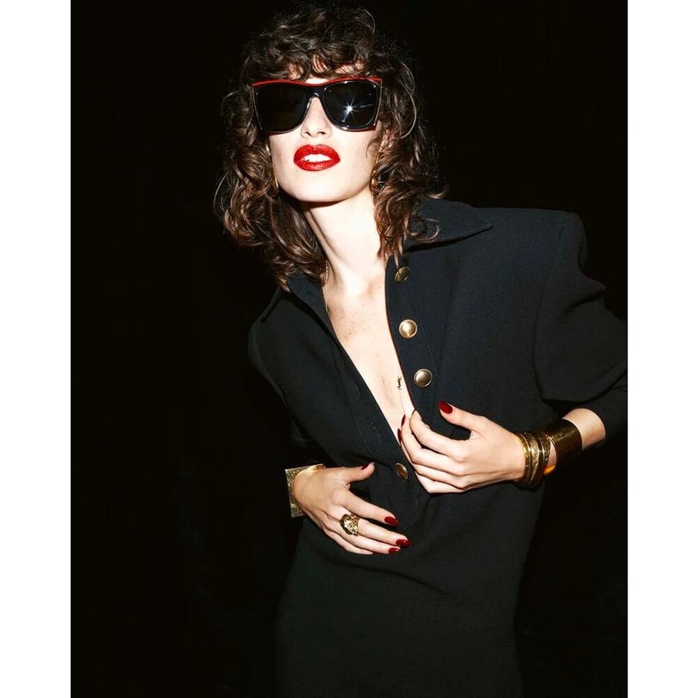 NEW Saint Laurent SL539 Paloma Oversized Sunglasses - Picture 4 of 12